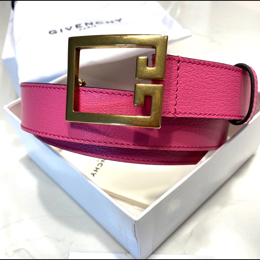 GIVENCHY LEATHER BELT SIZE 85